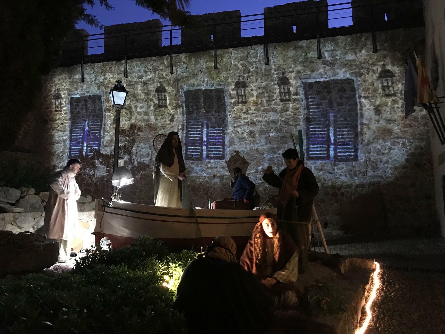 Més de 3.500 persones han visitat el Pessebre Vivent de Tossa 2019